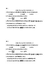 Bộ đề kiểm tra Chương I+II môn Đại số Lớp 10